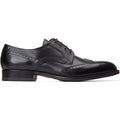 Base London Bell Chaussures Derby En Cuir Noir Pour Hommes