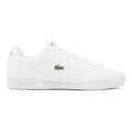 Lacoste Carnaby Cup Baskets Blanches En Cuir Pour Hommes