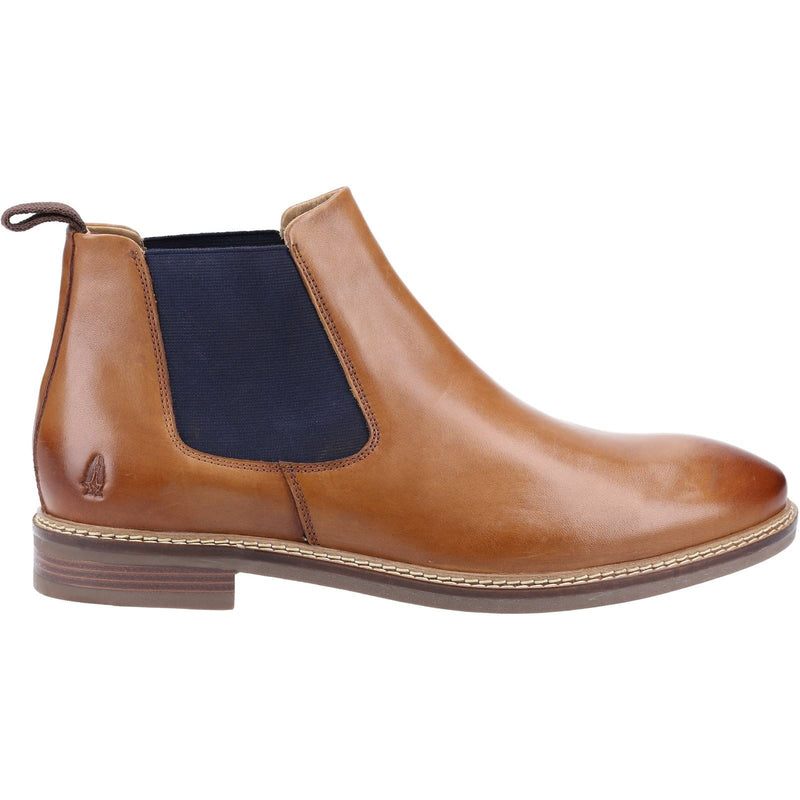 Hush Puppies Blake Bottes En Cuir Pour Homme Marron Clair