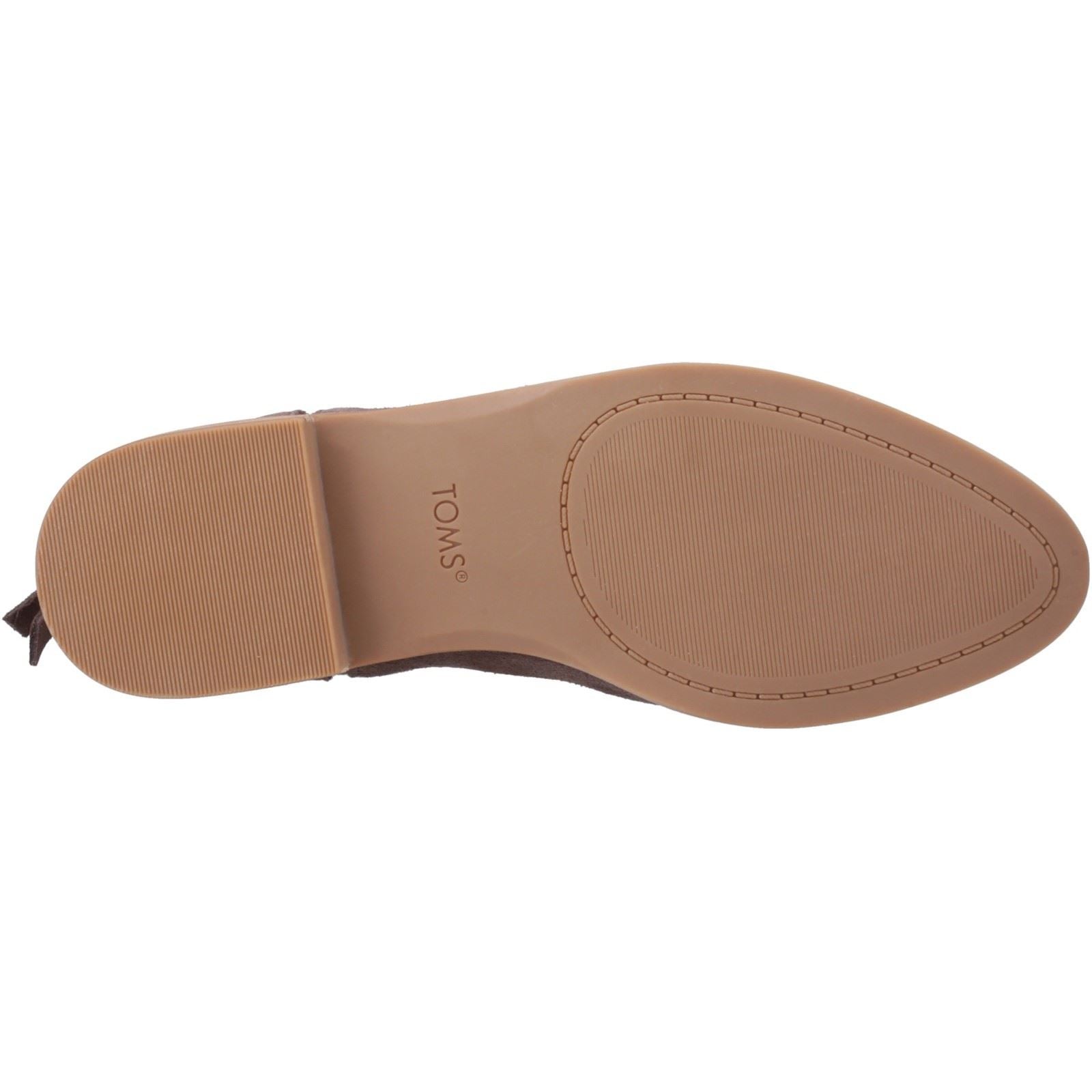 TOMS Rylie Bottes En Cuir Pour Femmes Marron Foncé