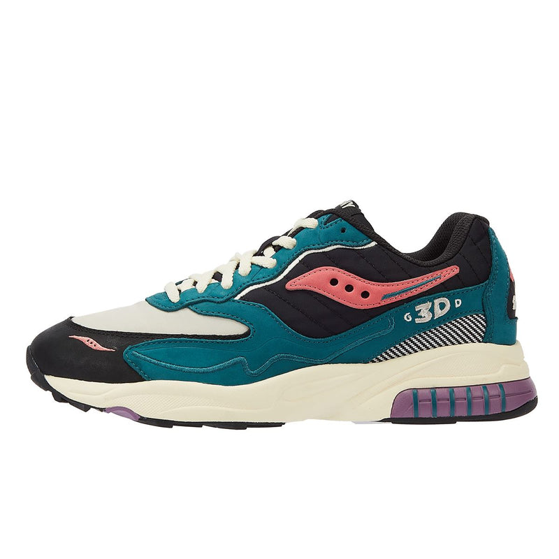 Baskets Saucony 3D Hurricane vertes