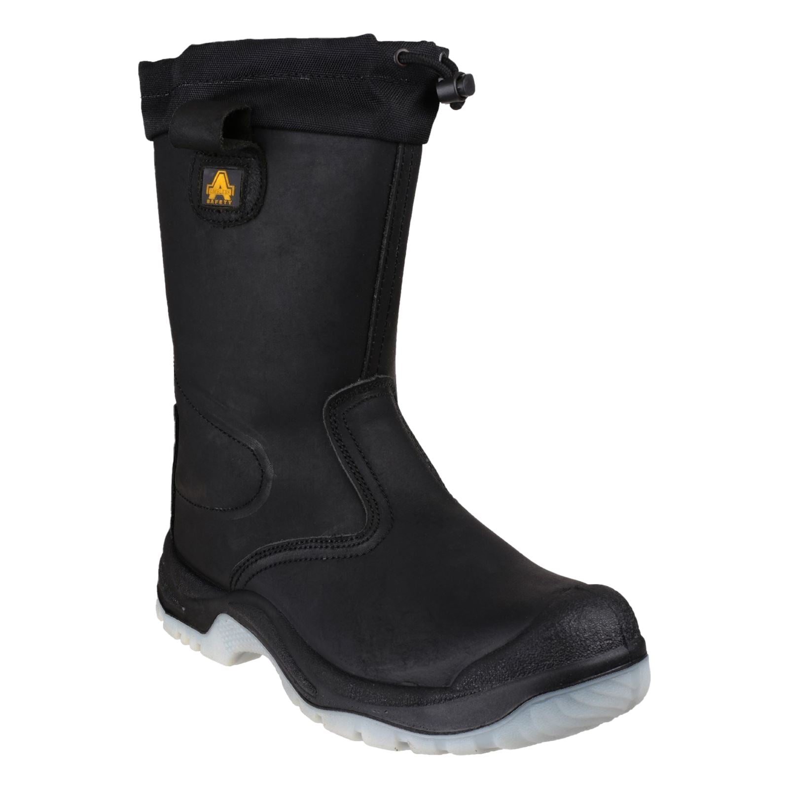 Amblers Safety Bottes De Sécurité Noires En Cuir Fs209