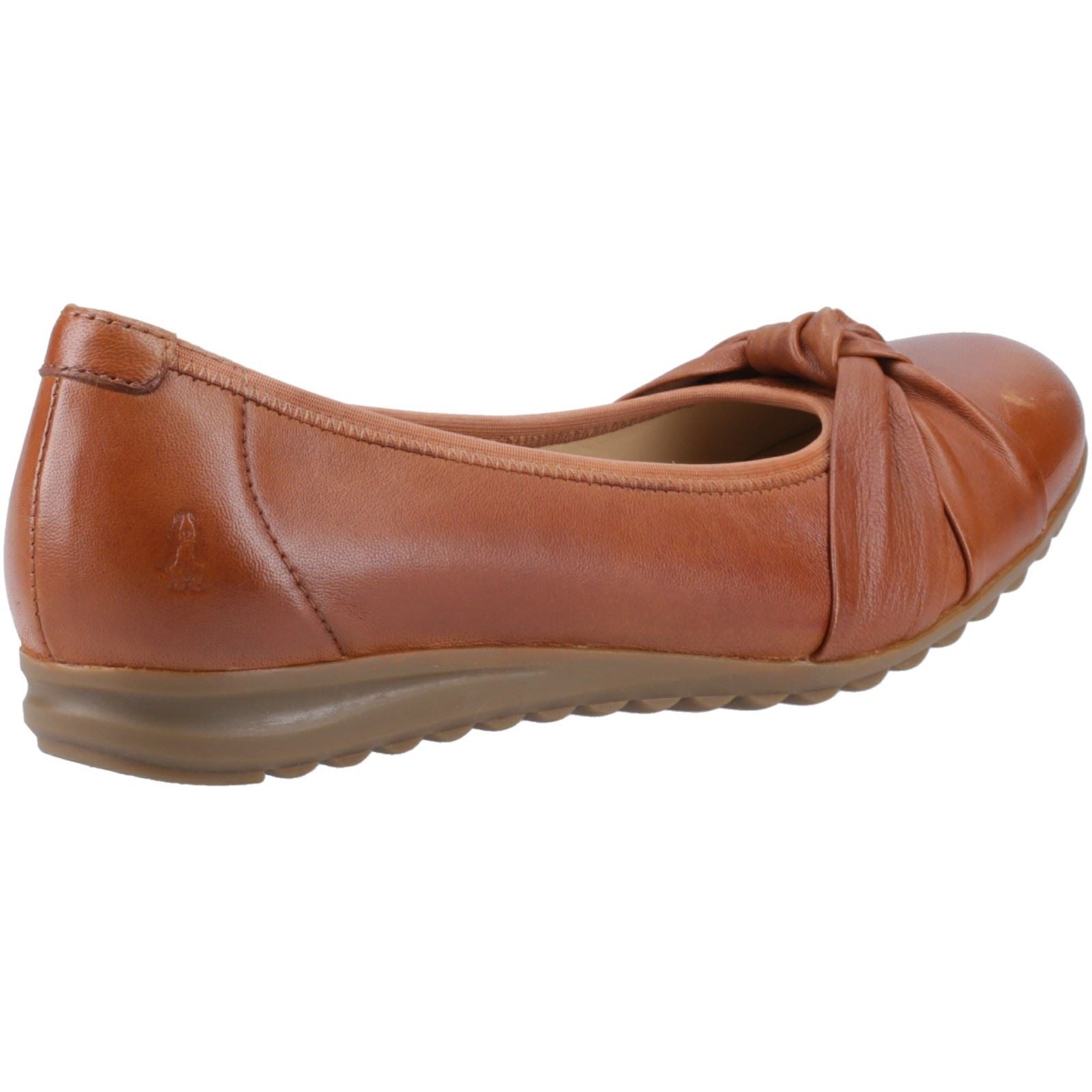 Hush Puppies Lilith Ballerines En Cuir Pour Femmes Couleur Beige