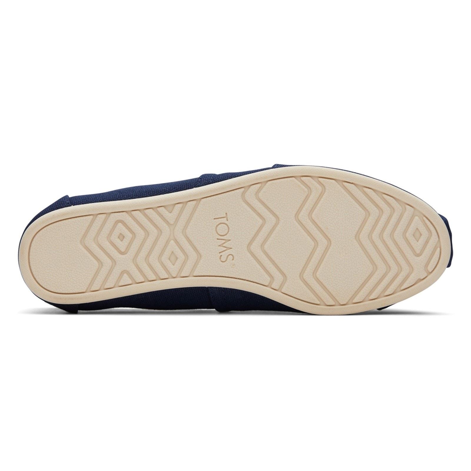 TOMS Alpargata Espadrilles En Toile De Coton À 100% Pour Femmes, Couleur Bleu Marine