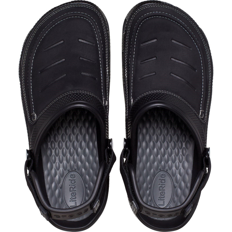 Crocs Yukon Vista II Sabots pour hommes en Synthétique noir/gris ardoise