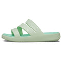 Crocs Getaway Strappy Sandales Pour Femmes En Matière Plastique De Couleur Jade