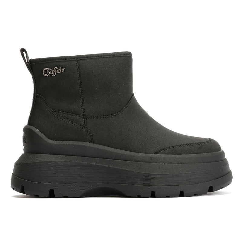 Buffalo Olympia Pull On LO Warm Bottes Noires Pour Femmes
