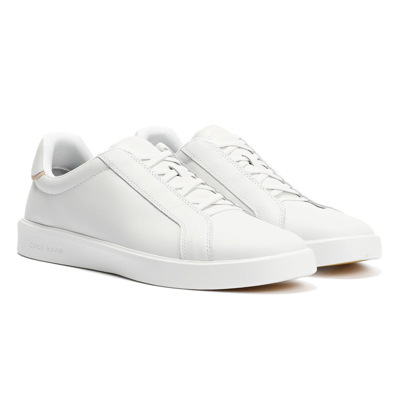Cole Haan Grand Crosscourt Baskets Blanches En Nubuck Pour Hommes