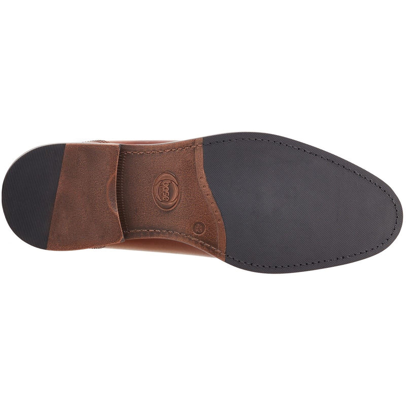 Base London Magnus Chaussures Oxford Brunes En Cuir Pour Hommes