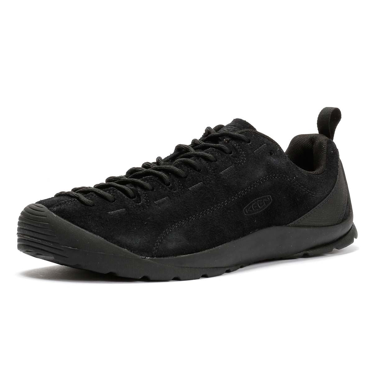Keen Jasper Baskets Noires Pour Hommes Suède