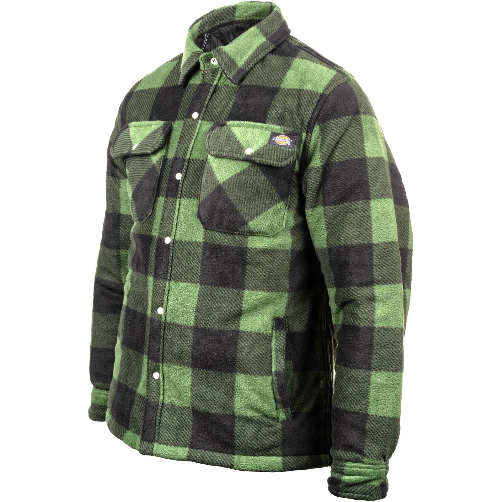 Dickies Portland Chemise Décontractée Verte Pour Homme En Polyester