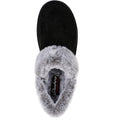 Skechers Cozy Campfire Fresh Toast Chaussons Noirs En Textile Pour Femme