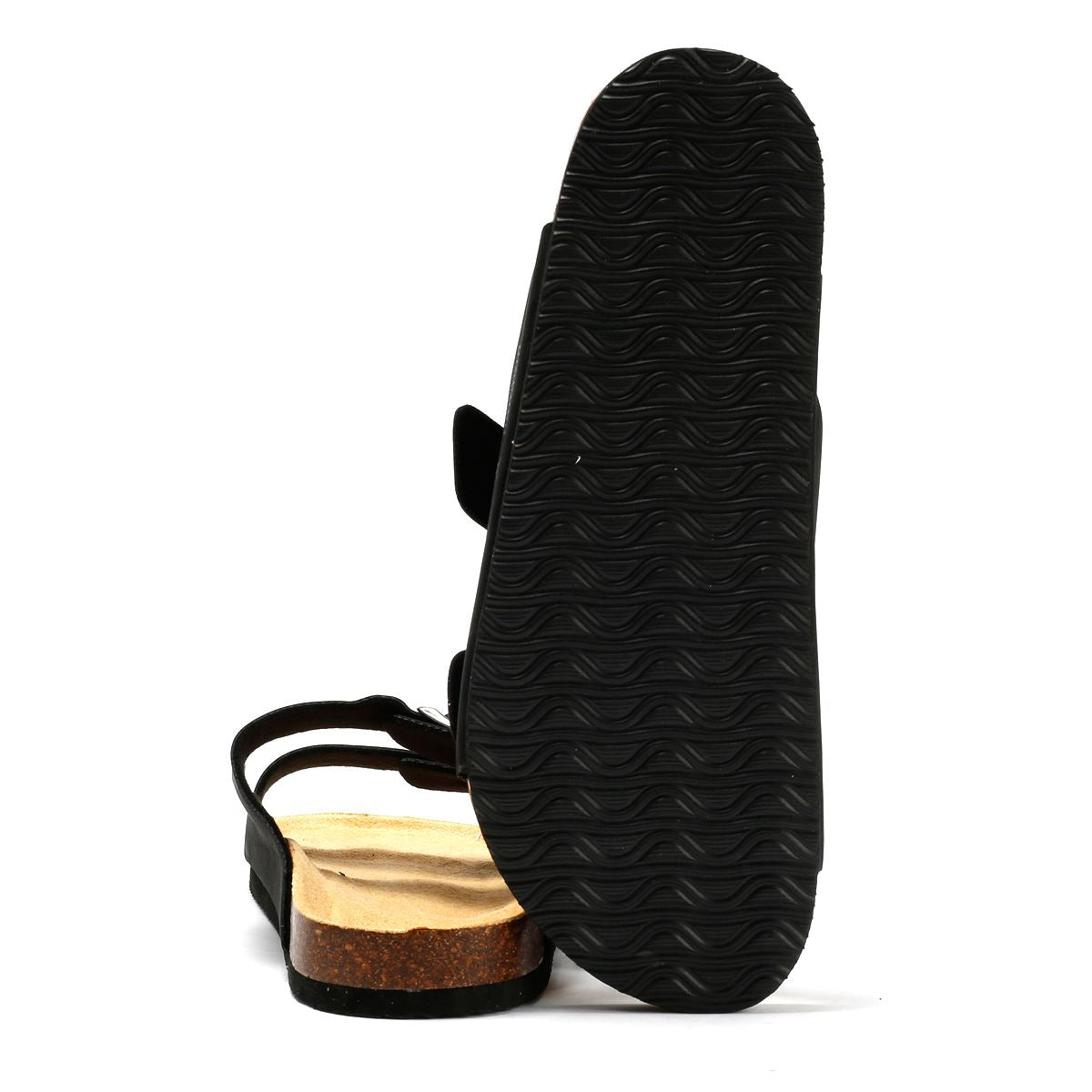 Penguin Port 2 Sandales Noires Pour Hommes