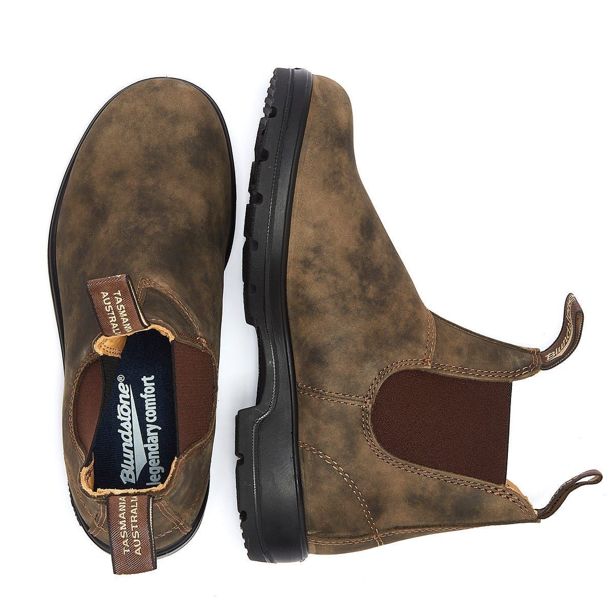 Blundstone Bottes Classiques Marron Rustique