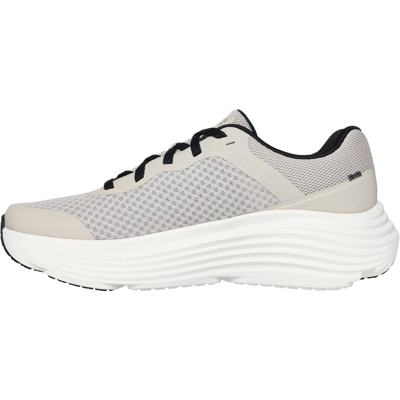 Skechers Performance Max Cushioning Endeavour Baskets Pour Hommes En Taupe/Noir