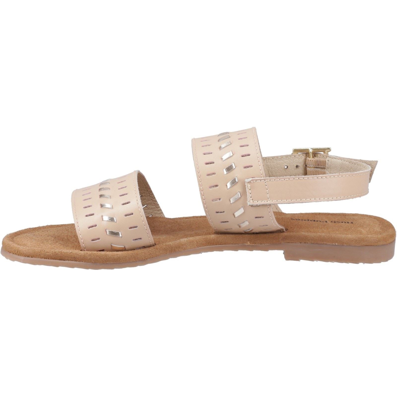 Hush Puppies Hadley Sandales Nude Pour Femmes En Cuir