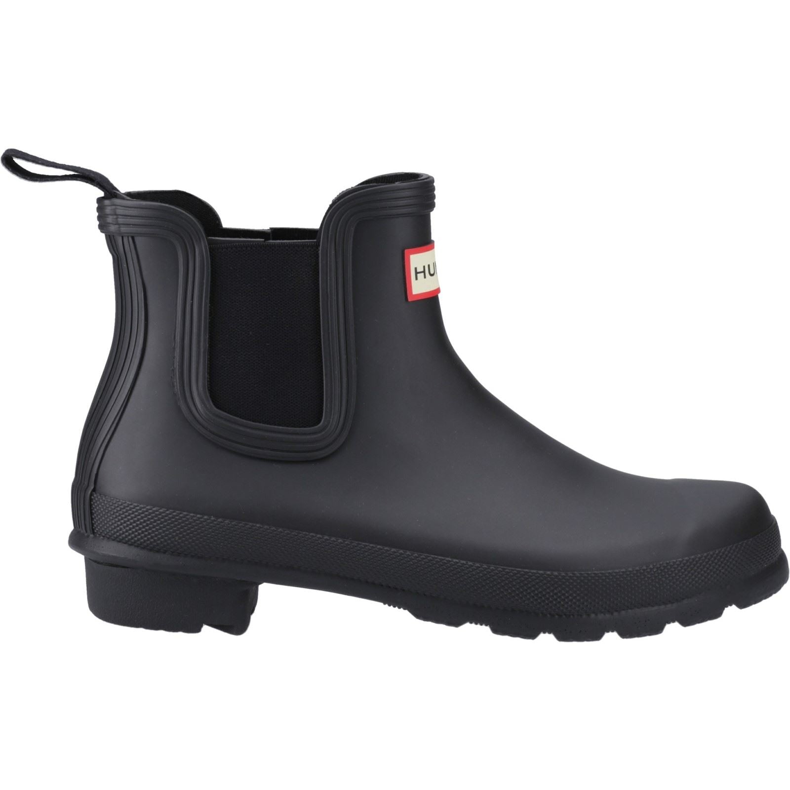 Hunter Original Chelsea Bottes En Caoutchouc Pour Femmes, Noires