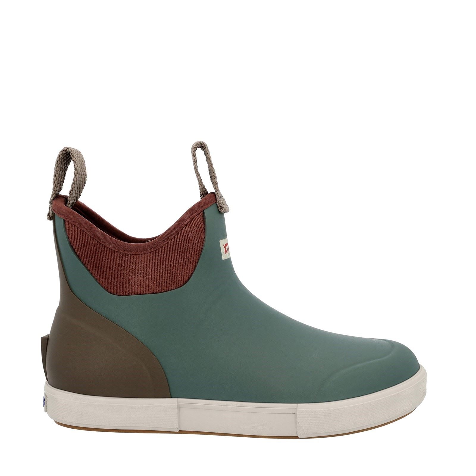Xtratuf Bottes Wellington Vintage En Caoutchouc Vert Sauge Ankle Deck Vintage