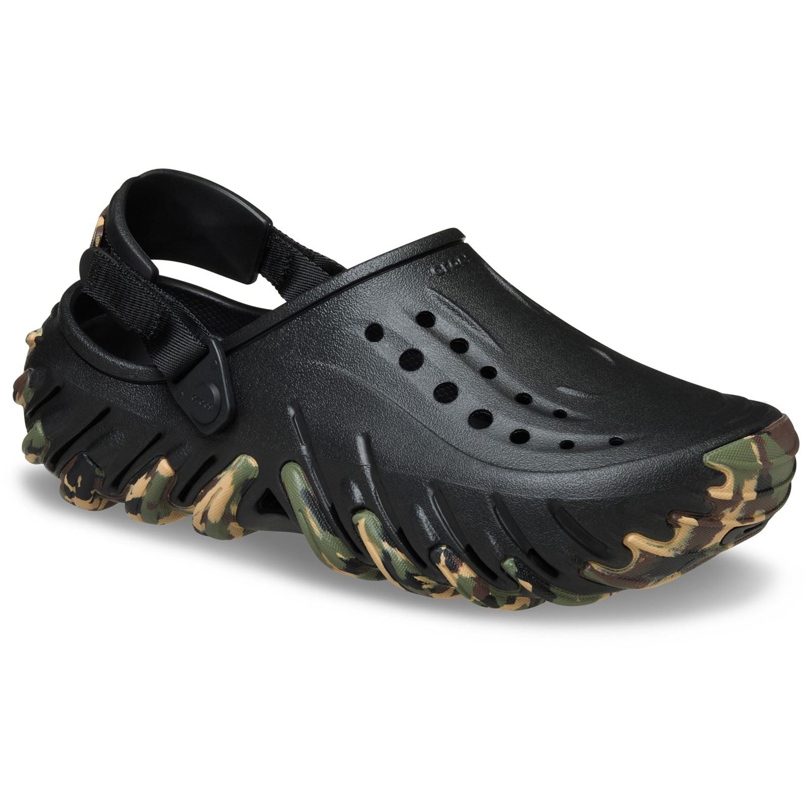 Crocs Echo Ro Sabots Thermoplastiques Noirs/Multicolores
