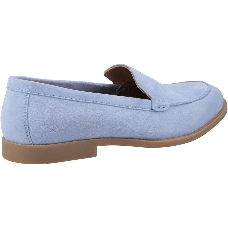 Hush Puppies Natasha Chaussures Plates Pour Femmes En Cuir Bleu
