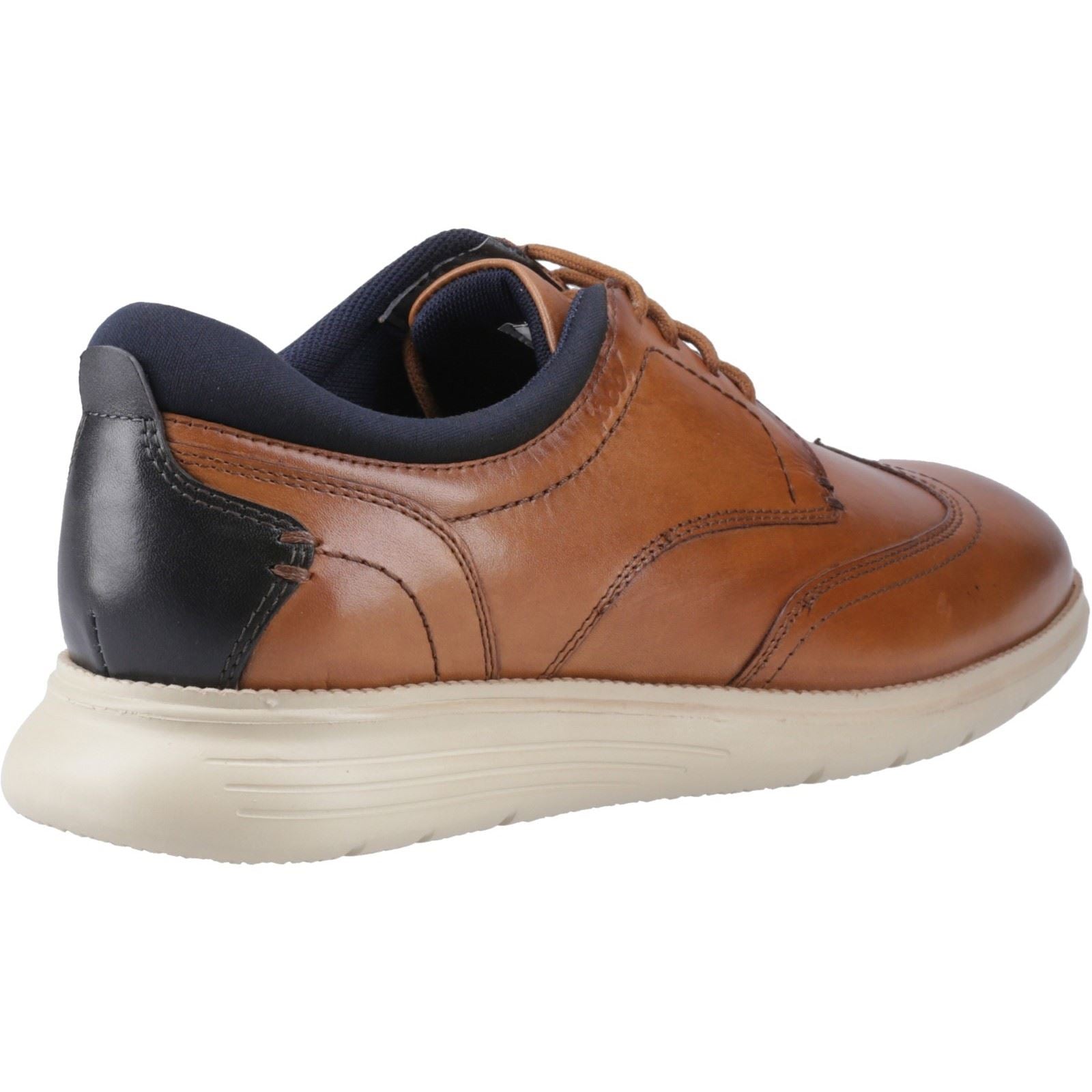 Pod Vantage Chaussures À Lacets En Cuir Pour Hommes Cognac