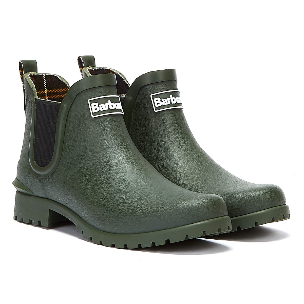 Barbour Wilton Bottes Vert Olive Pour Femme