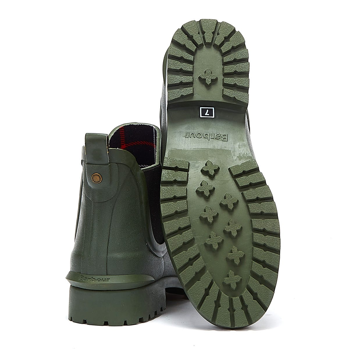 Barbour Wilton Bottes Vert Olive Pour Femme