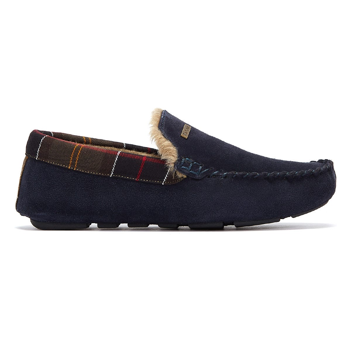 Barbour Monty Chaussons Bleu Marine Pour Hommes