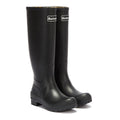Barbour Abbey Bottes En Caoutchouc Noires Pour Femme