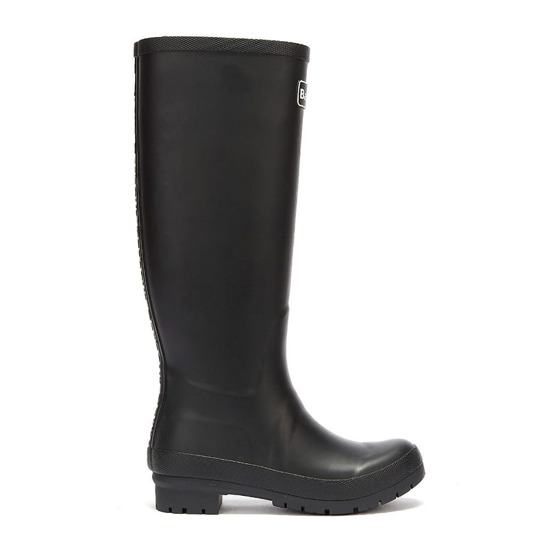 Barbour Abbey Bottes En Caoutchouc Noires Pour Femme