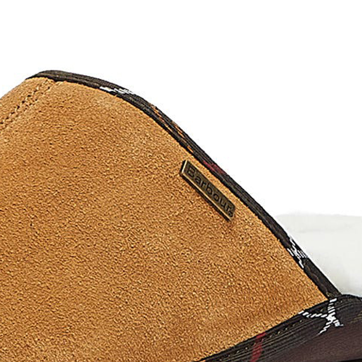 Barbour Young Suede Pantoufles Sable Pour Hommes