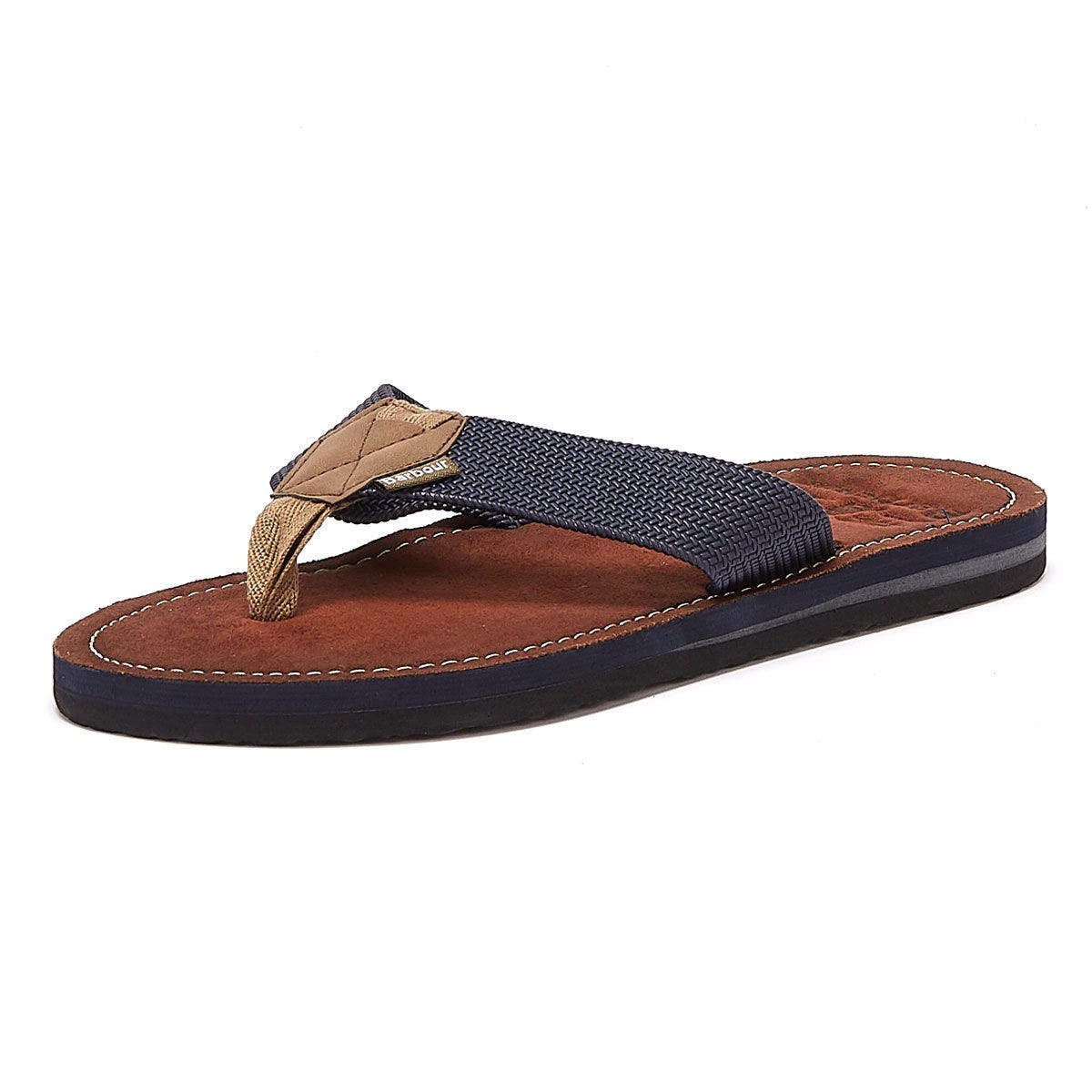 Barbour Toeman Mens Navy Tongs