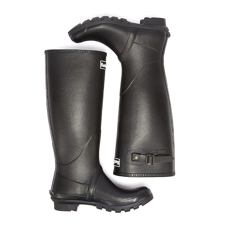 Barbour Mens Bede Black Wellington Boots