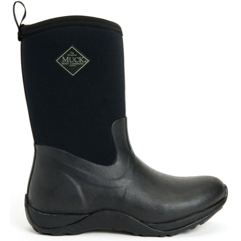 Muck Boots Arctic Weekend Bottes En Caoutchouc Noires Wellington