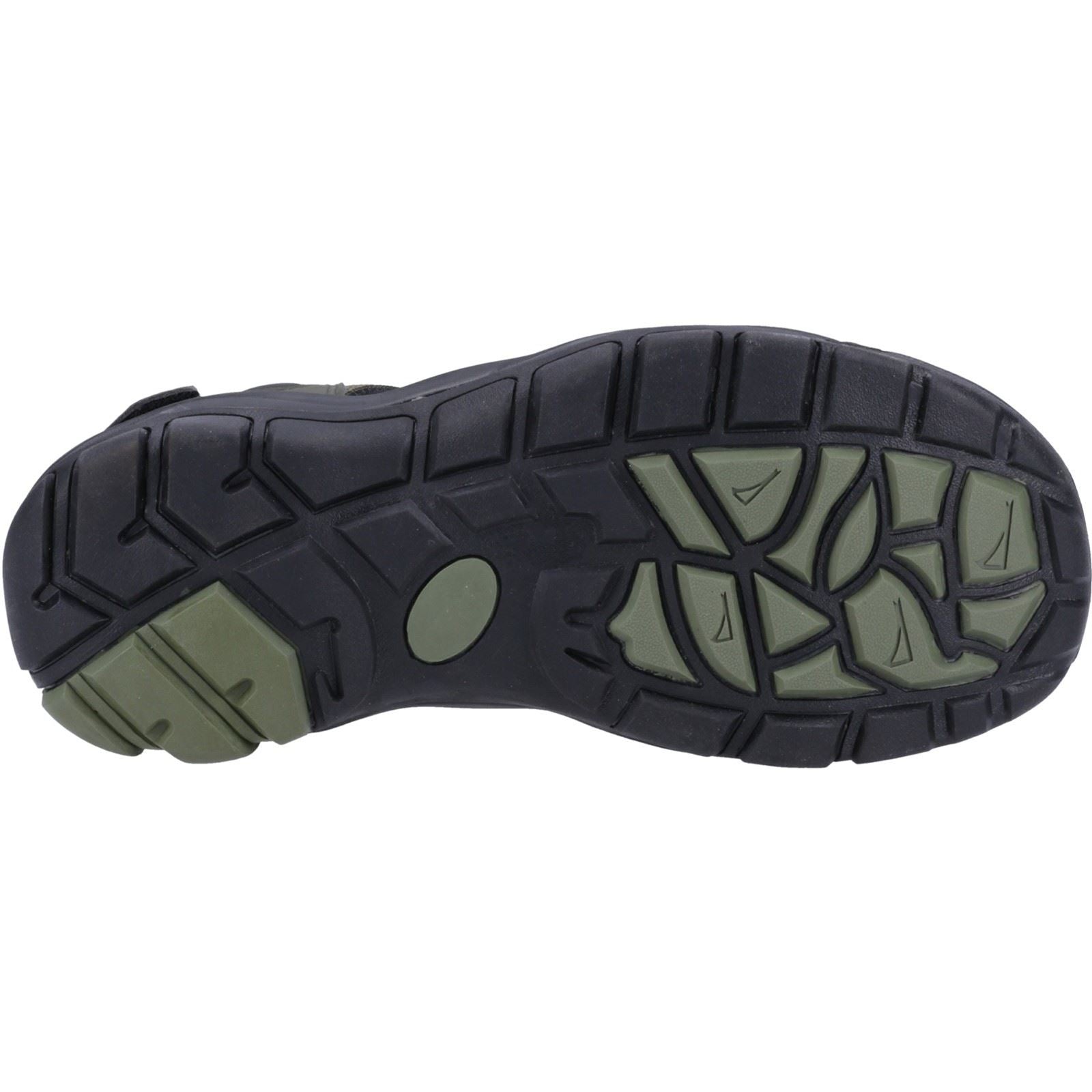 Hush Puppies Peru Sandales Pour Hommes En Polyuréthane/Sangle En Khaki