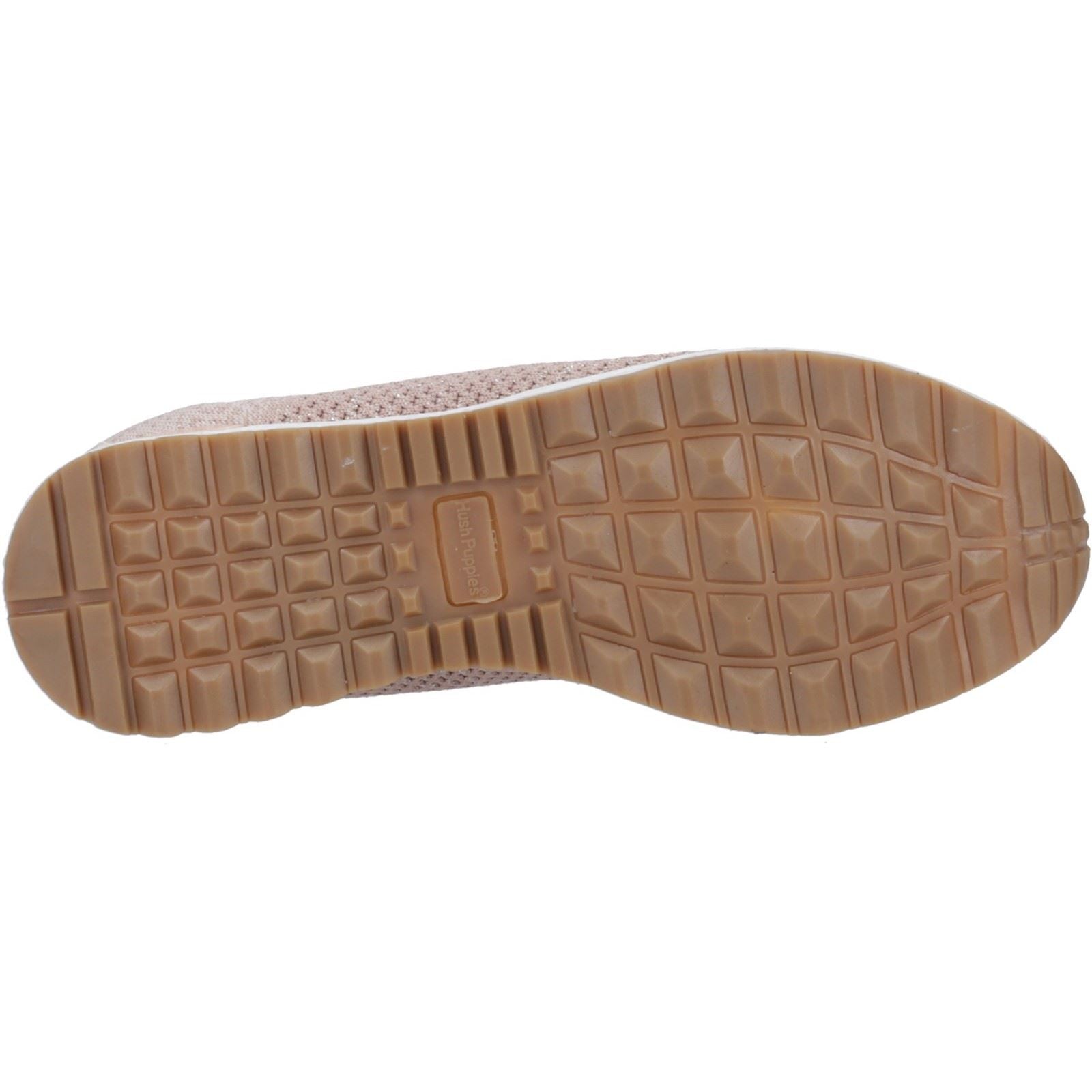 Hush Puppies Ennis Baskets En Tissu Pour Femmes Couleur Rose Poudré