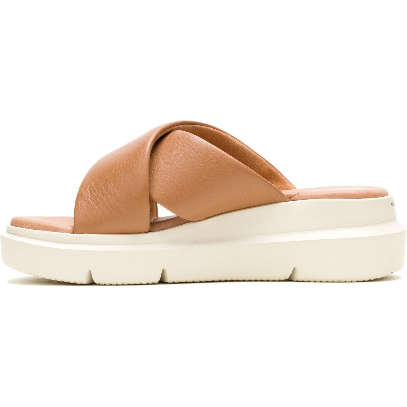 Hush Puppies Uplift Sandales En Cuir Pour Femme Couleur Tan