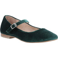 Hush Puppies Pasha Chaussures En Velours Pour Femmes Jade