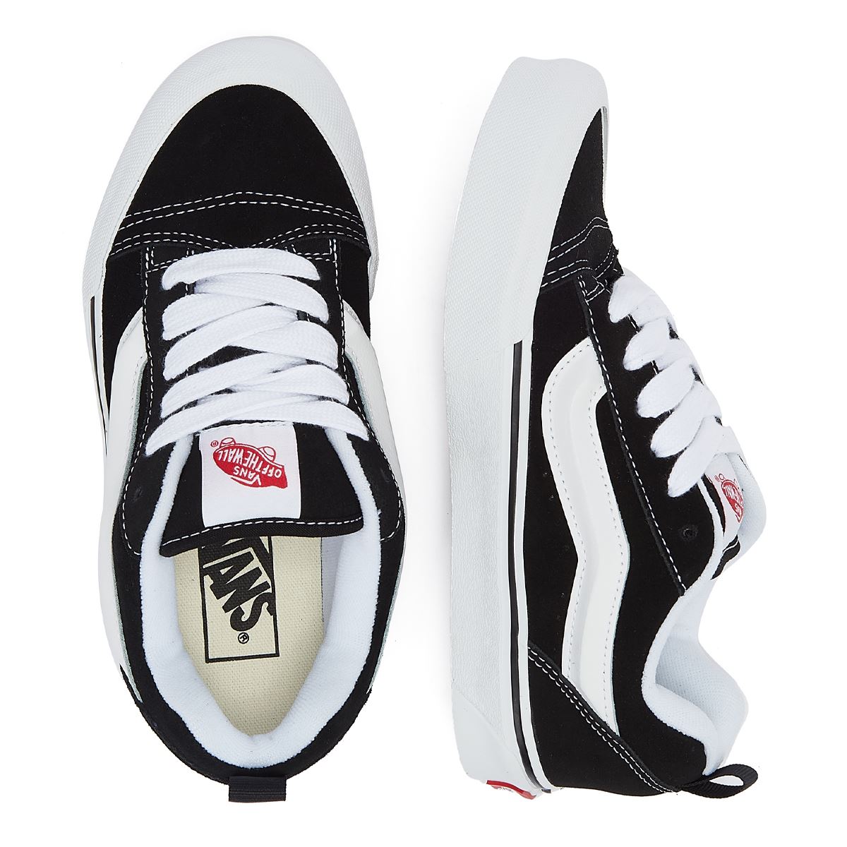 Vans Baskets Noires Véritables Knu Skool