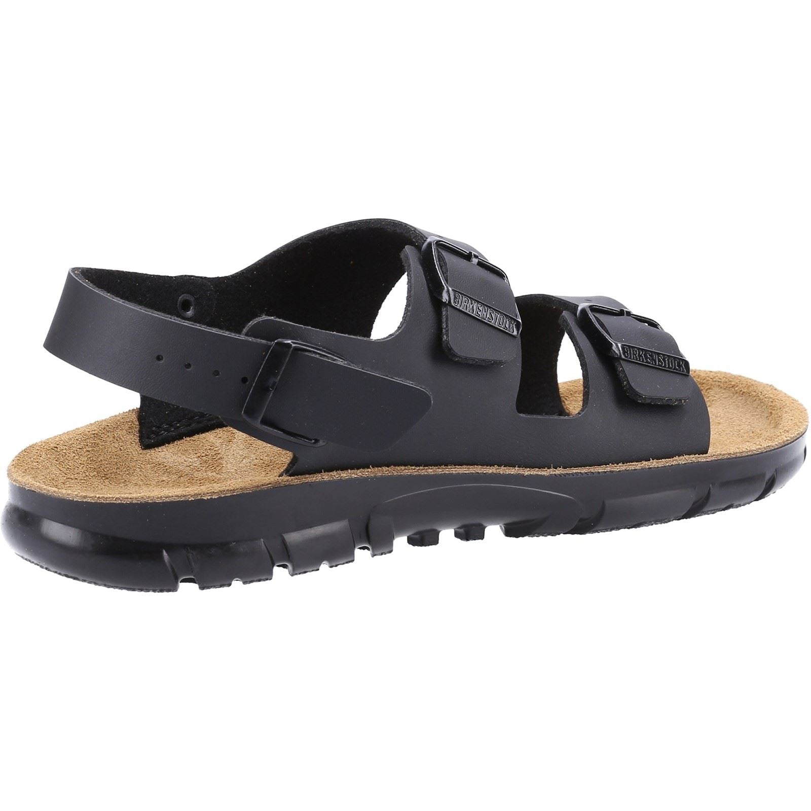 Birkenstock Kano Sandales Synthétiques Pour Homme, Noir