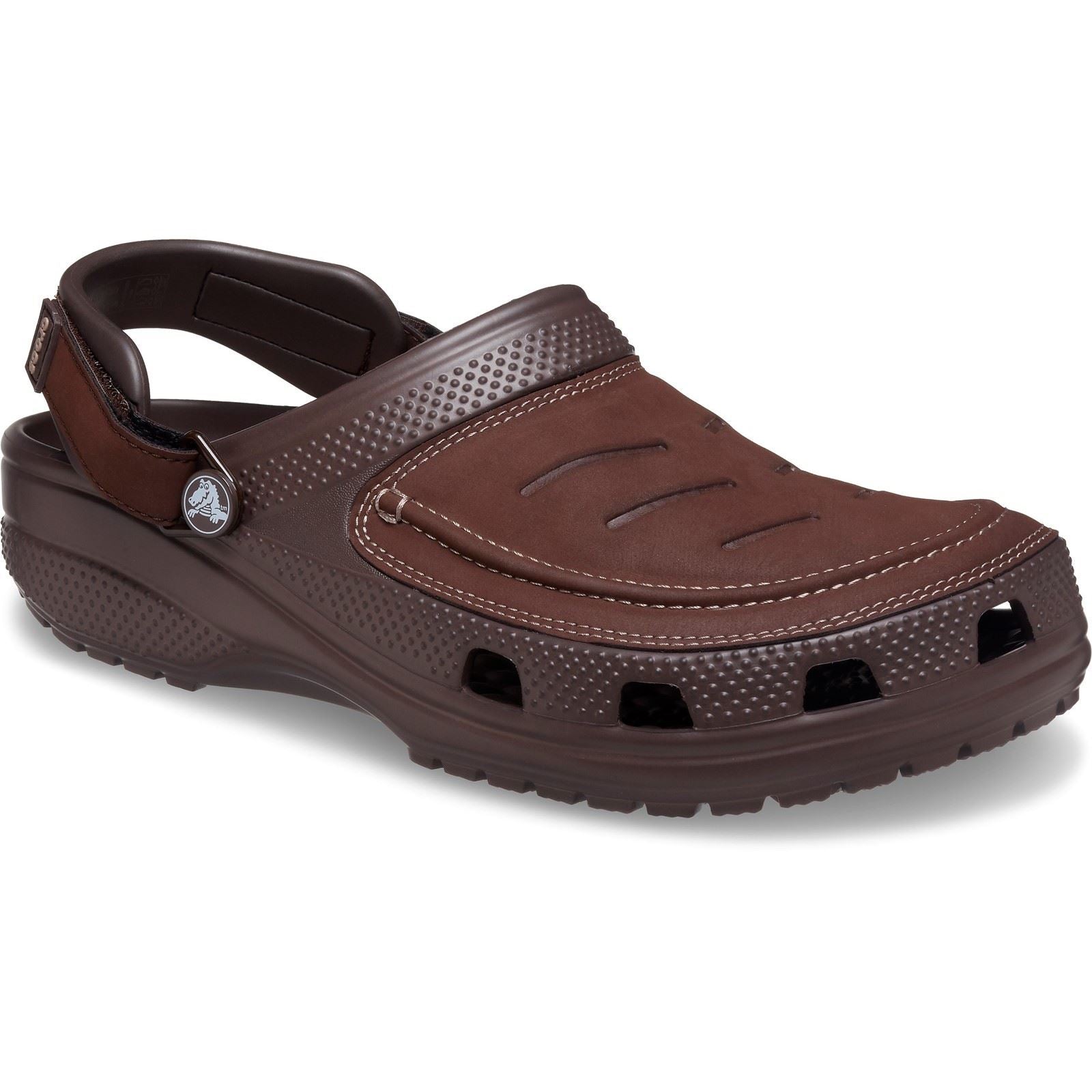 Crocs Yukon Vista II Sabots pour hommes en Synthétique, couleur espresso/champignon