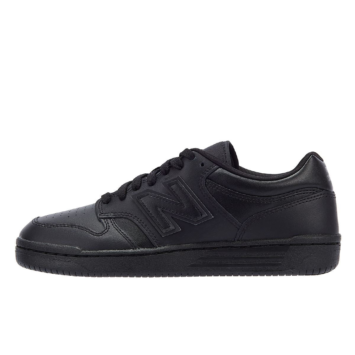 New Balance 480 Baskets En Cuir Noir