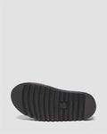 Dr. Martens Blaire Athena Sandales Noires Pour Femmes En Cuir