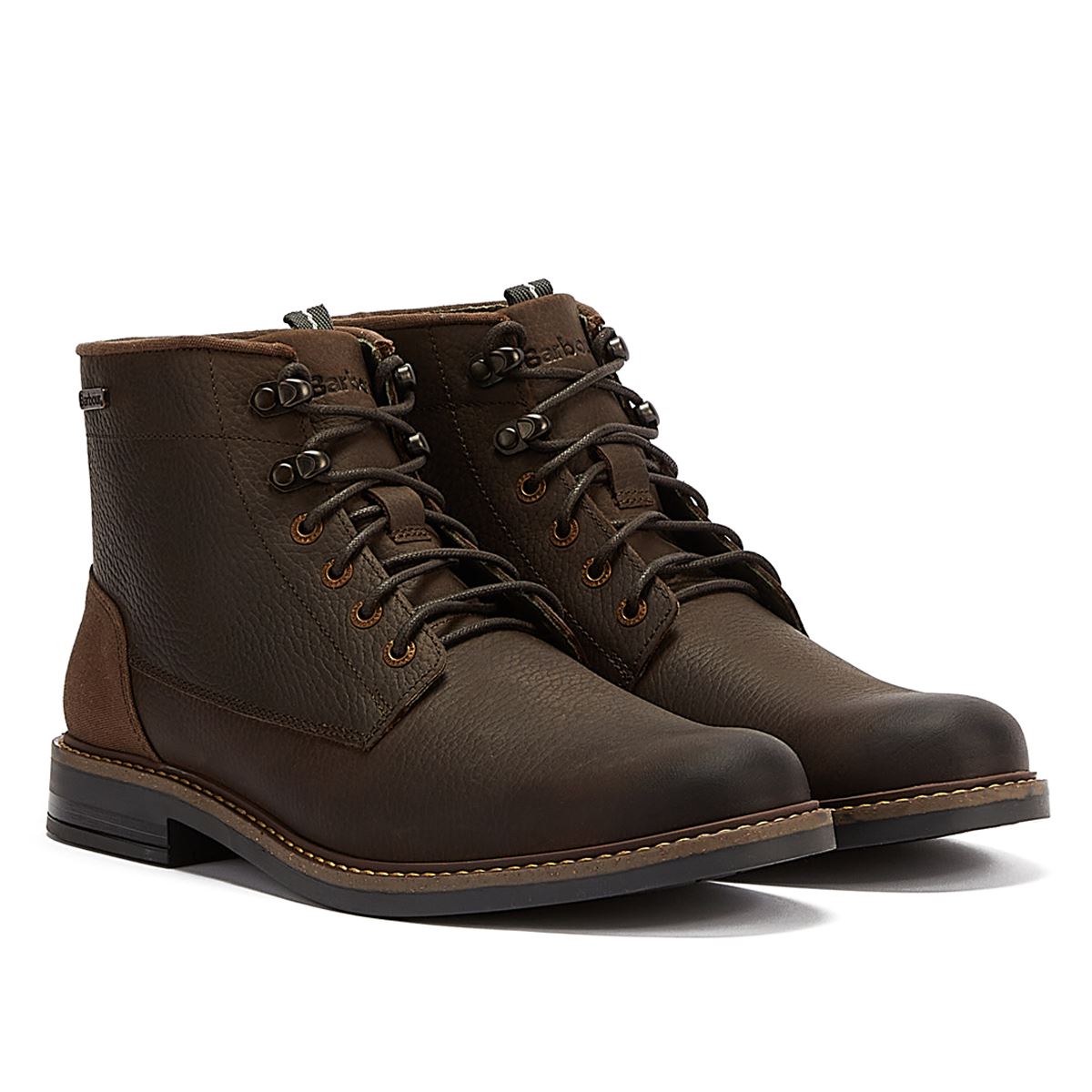 Barbour Bottes Marron Pour Hommes Deckham Mocha