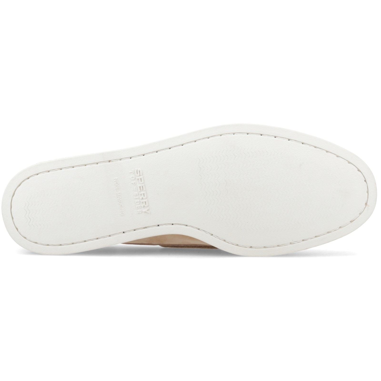 Sperry Authentic 2 Eye Boat Chaussures De Bateau Multi En Lin Pour Hommes En Cuir