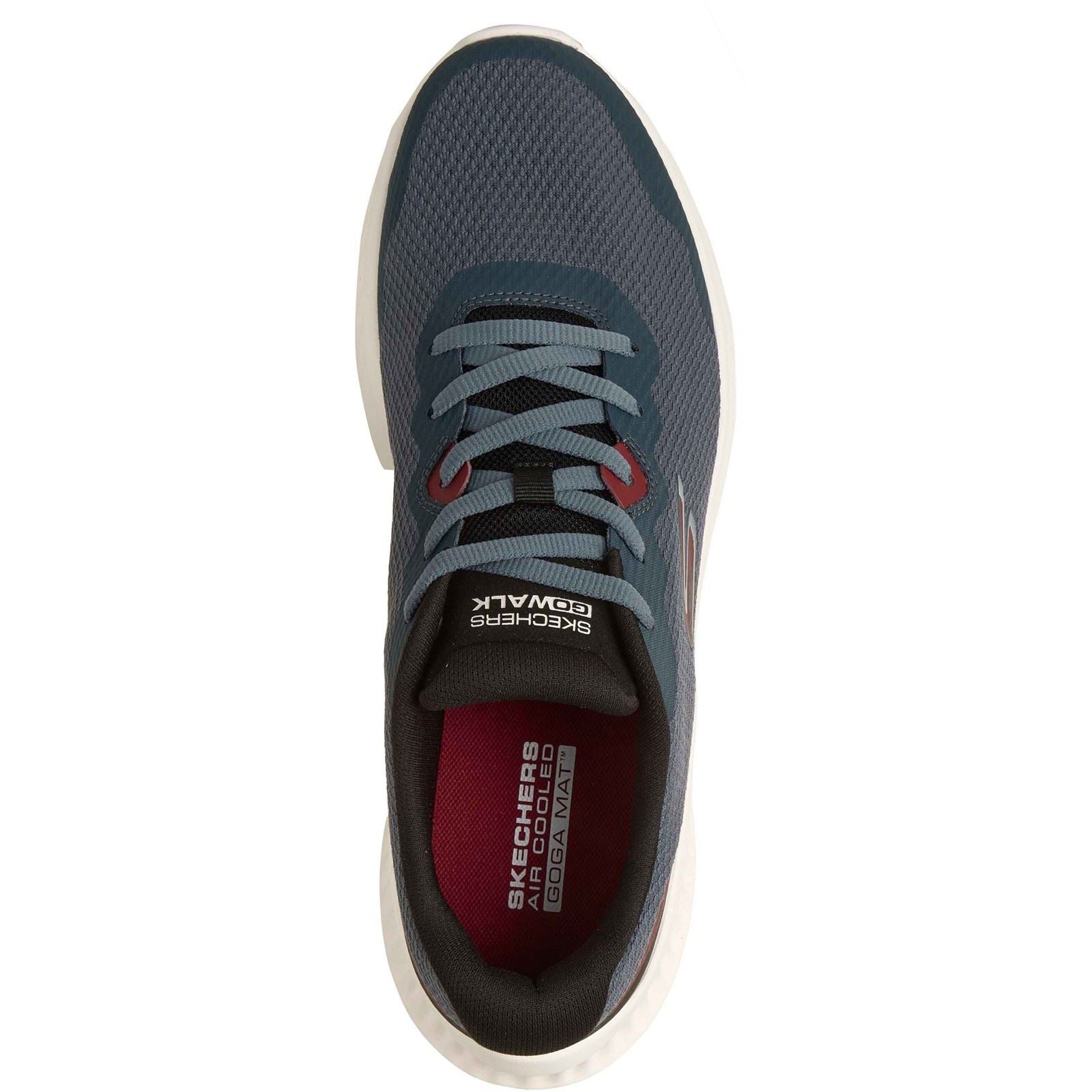 Skechers GO WALK Now Viligent Baskets En Polyester Pour Hommes En Ardoise