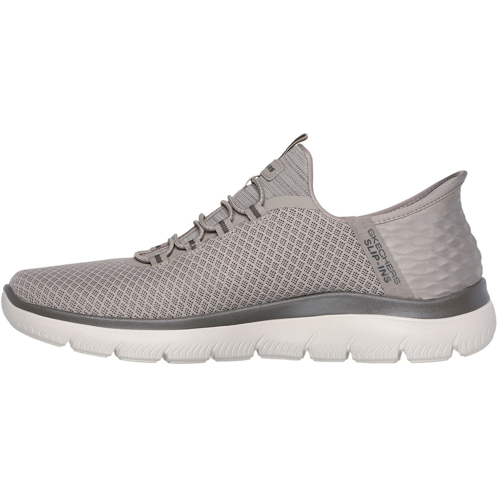 Skechers Slip-ins: Summits - High Range Sneakers Pour Hommes En Polyester De Couleur Taupe