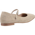 Hush Puppies Pasha Chaussures Taupe Pour Femmes En Suède