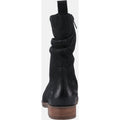 Hush Puppies Emilia Bottes Noires En Cuir Pour Femmes