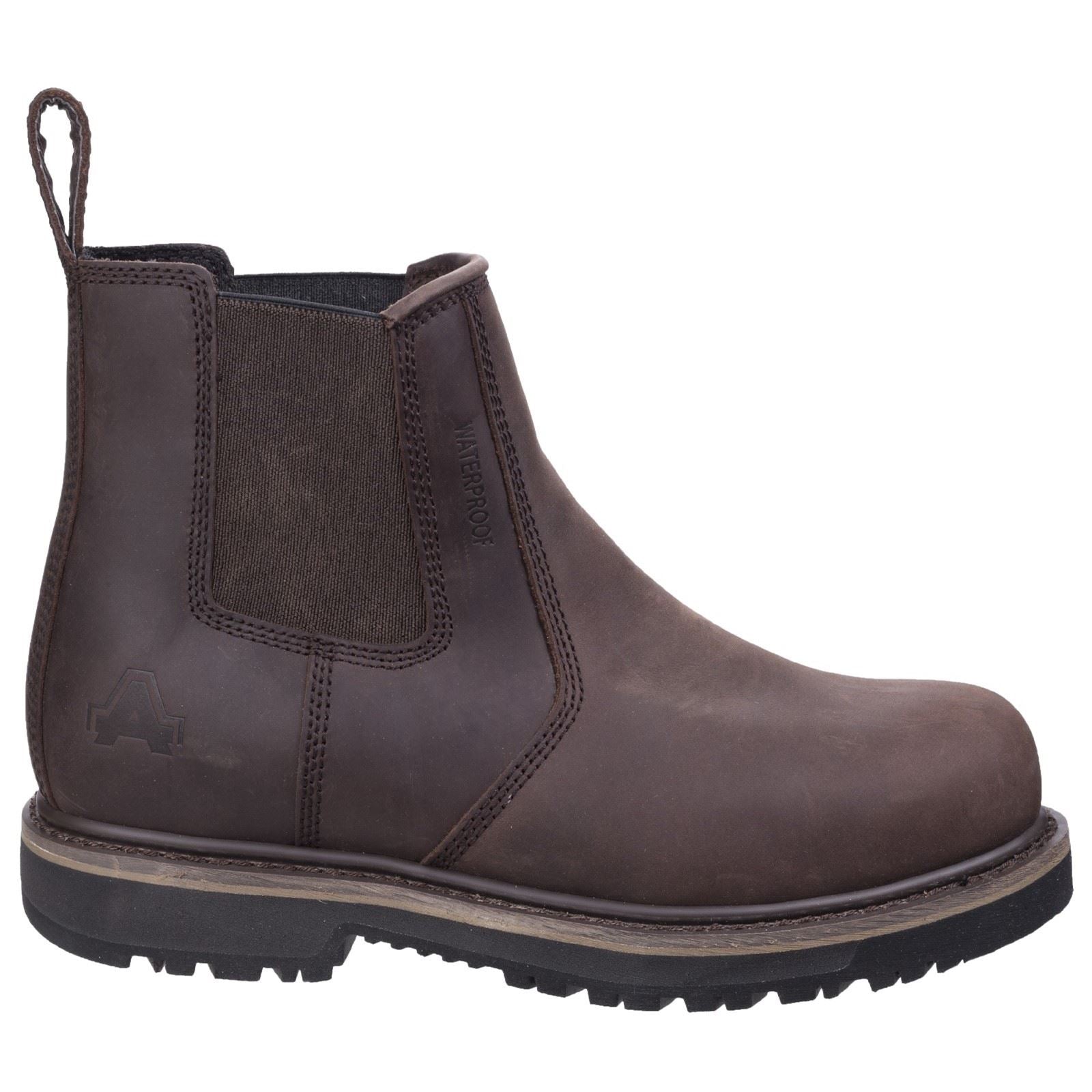 Amblers Safety Bottes De Sécurité En Cuir Marron As231